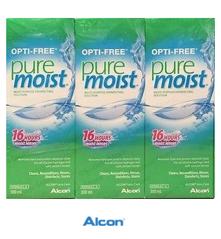 שלישית Pure Moist Alcon