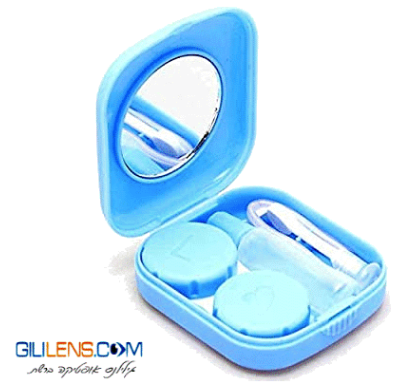 ערכת נסיעות לעדשות מגע