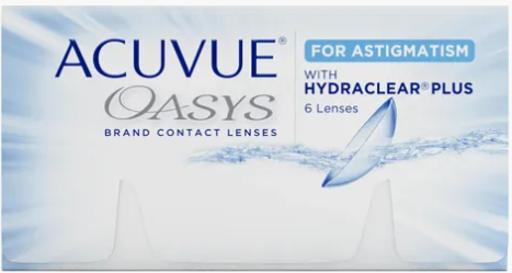 Acuvue Oasys For Astigmatism 6pck - עדשות חודשיות עם צ׳לינדר