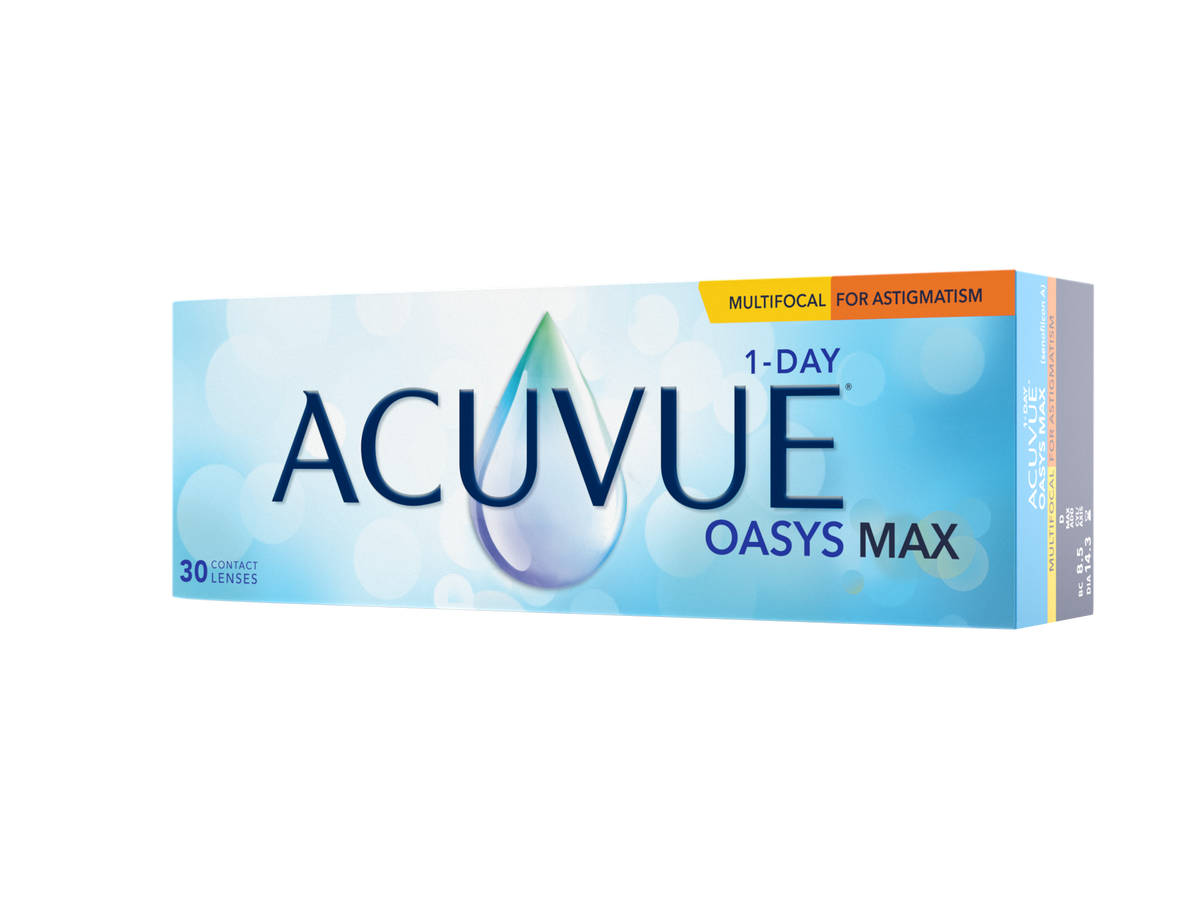 ACUVUE OASYS MAX 1-Day Multifocal for Astigmatism