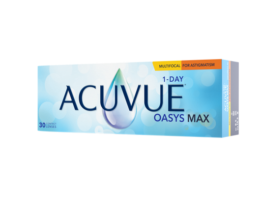 ACUVUE OASYS MAX 1-Day Multifocal for Astigmatism