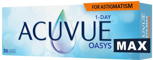 Acuvue Oasys Max Toric 30pck - עדשות יומיות עם צלינדר