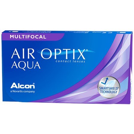 AIR OPTIX AQUA Multifocal ( 6 pcs)- עדשות מגע חודשיות מולטיפוקליות 