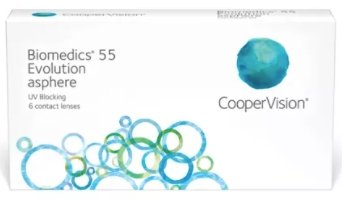 Biomedics 55 Evolution 6 pack - אופטיקניון